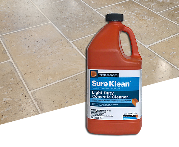 PROSOCO® Sure Klean® Light Duty Concrete Cleaner /5 Gal - Enhance  Architectural Products